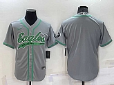Men's Philadelphia Eagles Blank Grey Stitched MLB Cool Base Nike Baseball Jersey,baseball caps,new era cap wholesale,wholesale hats